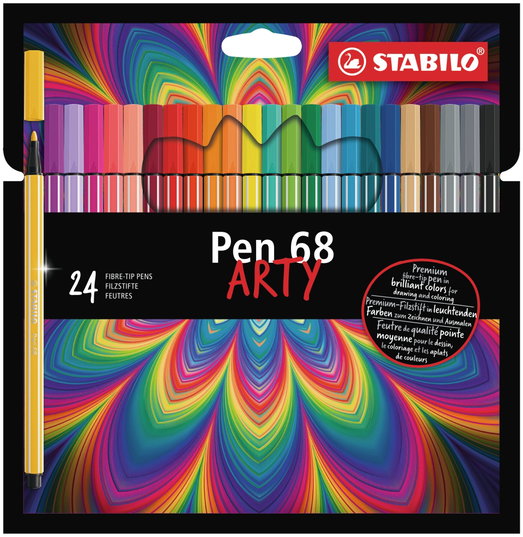 Fibrowa końcówka STABILO Pen 68 ARTY